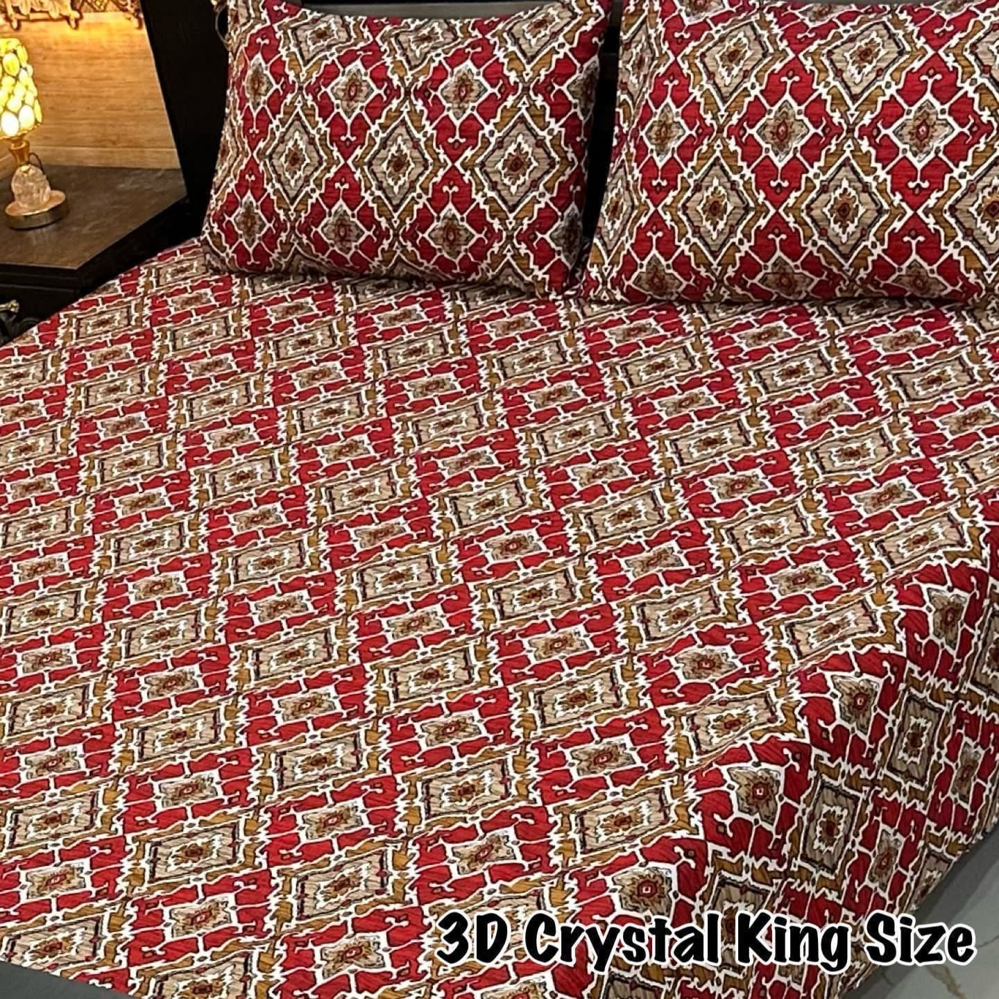 Crystal Premium King Size Bedsheet – New Arrival