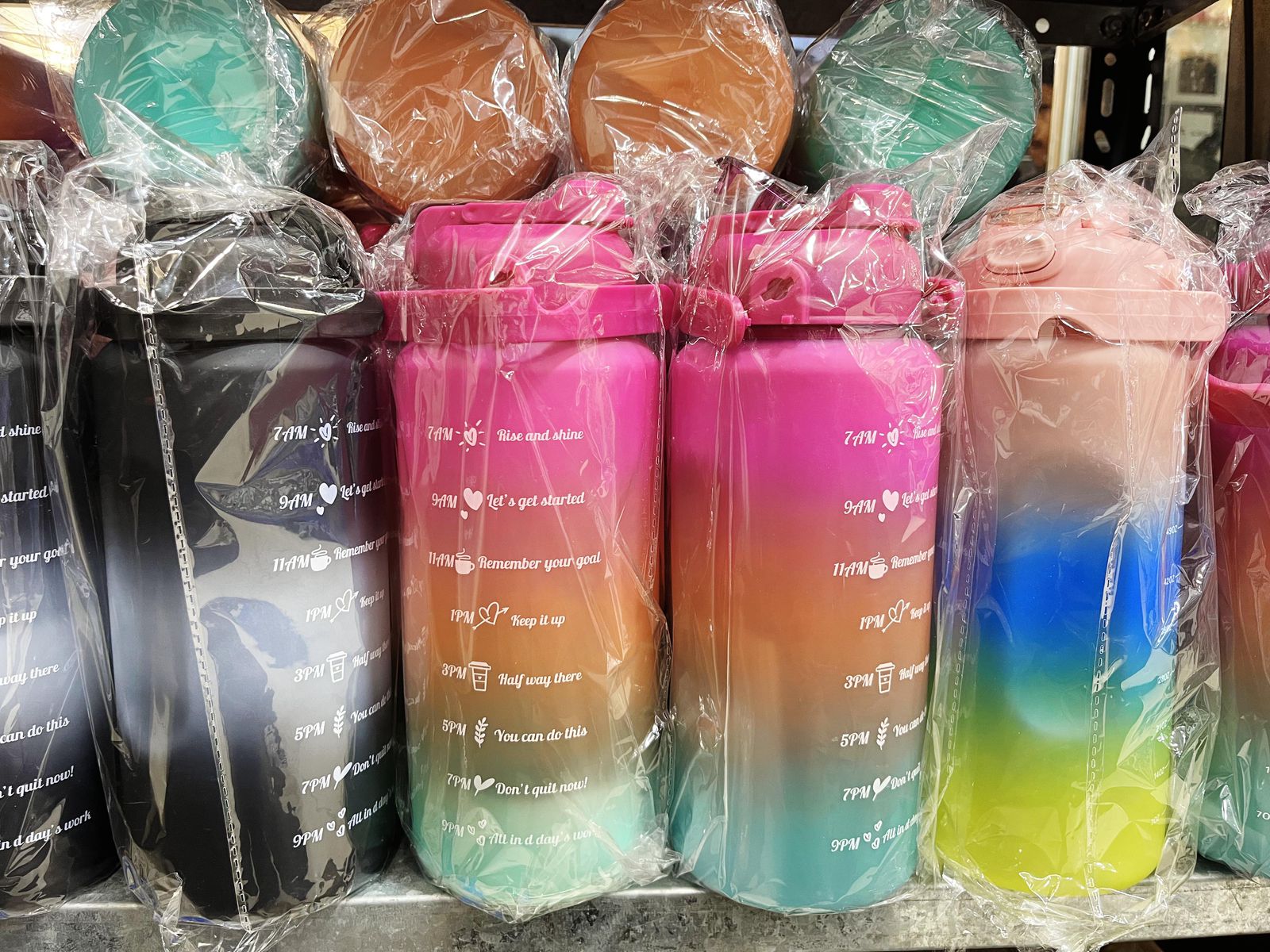 Dual Sipper 3Pcs Water Bottle Set