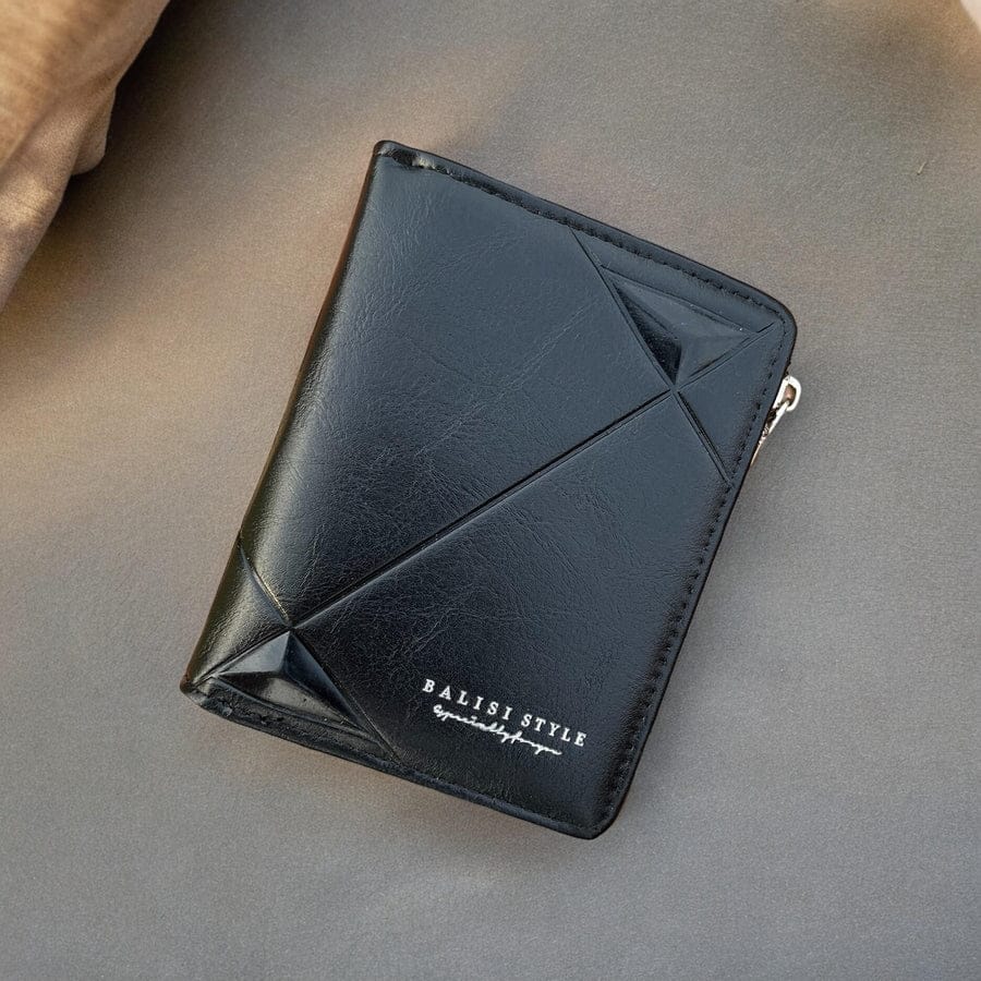 Classic Booklet Wallet with Cardholder – Spacious & Stylish