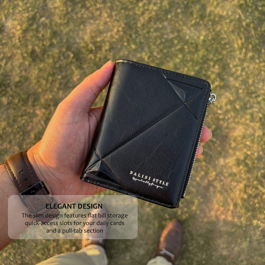 Classic Booklet Wallet with Cardholder – Spacious & Stylish