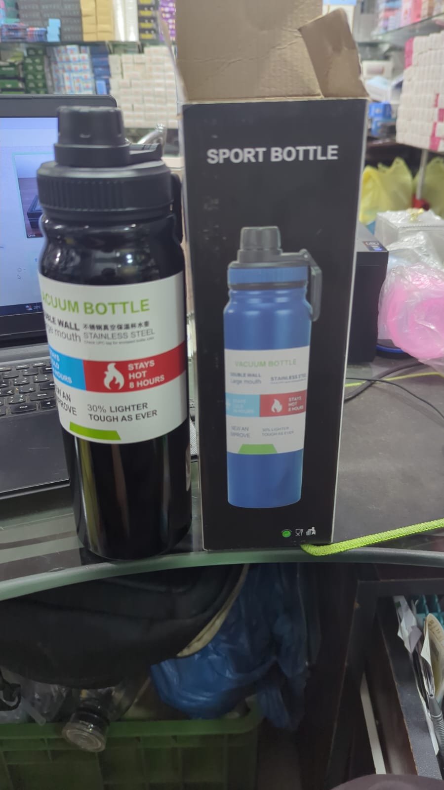 800ml Sports Vacuum Flask – Stay Hydrated in Style