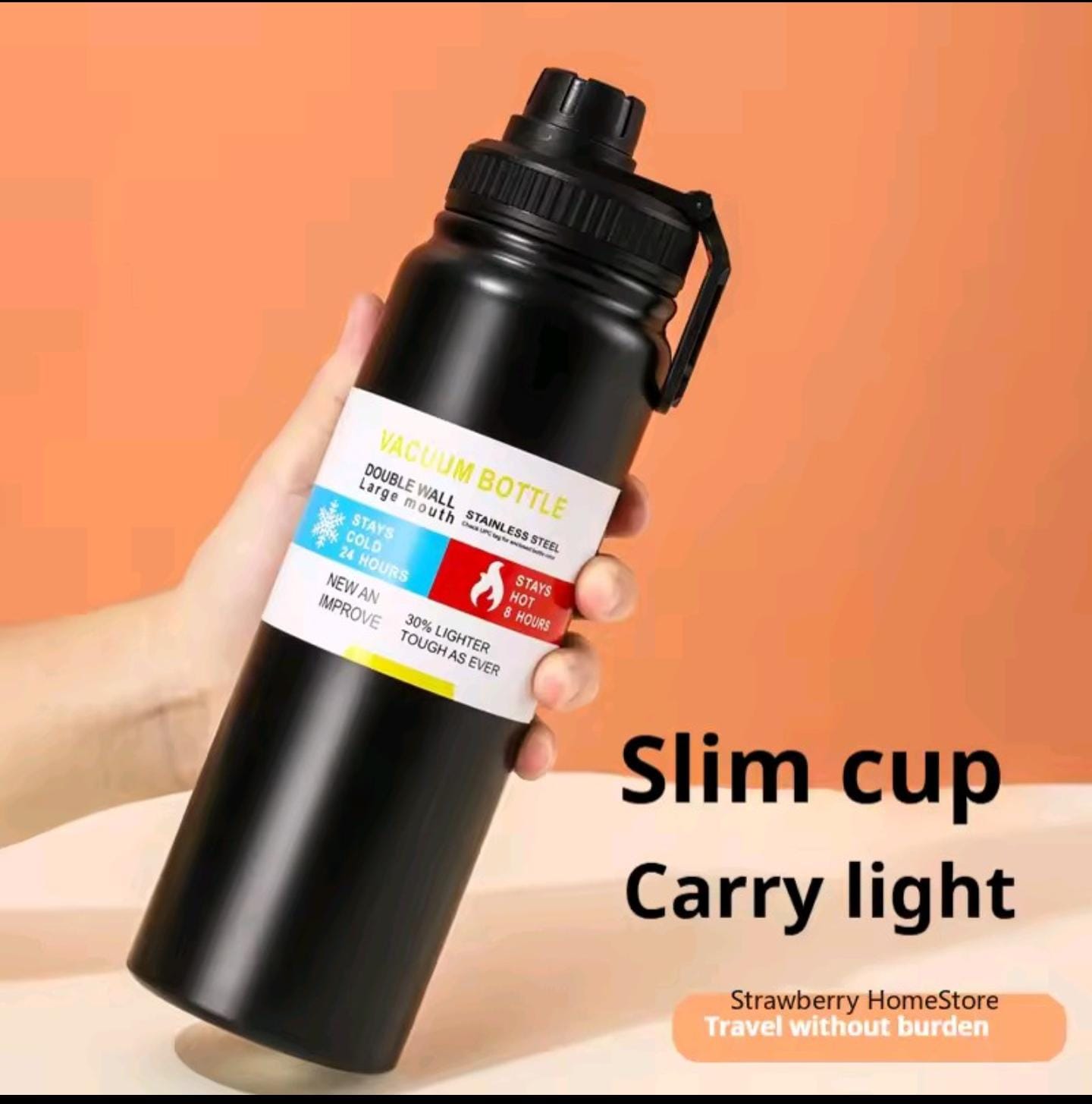 800ml Sports Vacuum Flask – Stay Hydrated in Style