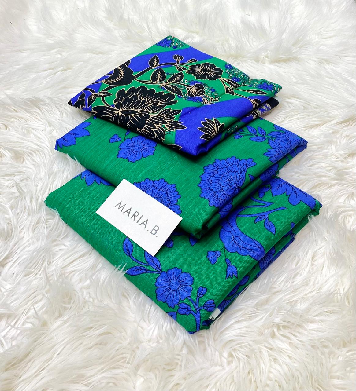 Graceful 3PC Printed Khaddar Suit