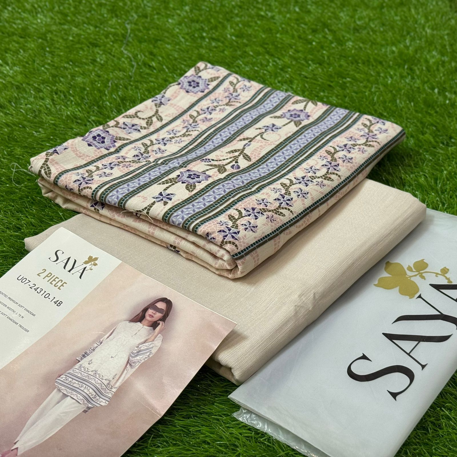 Soft Khaddar – Winter Ready Unstitched 2-Piece Set
