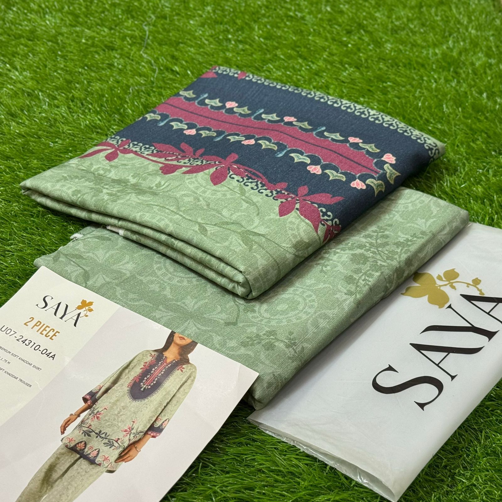 Soft Khaddar – Winter Ready Unstitched 2-Piece Set