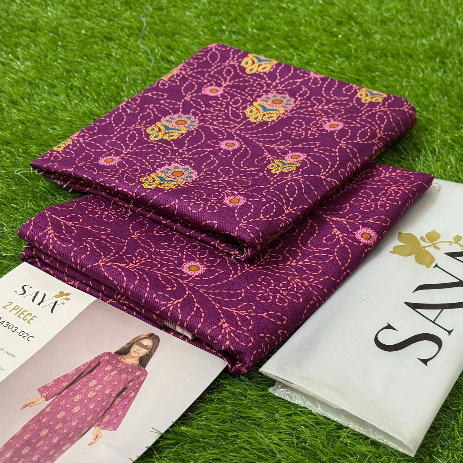 Soft Khaddar – Winter Ready Unstitched 2-Piece Set