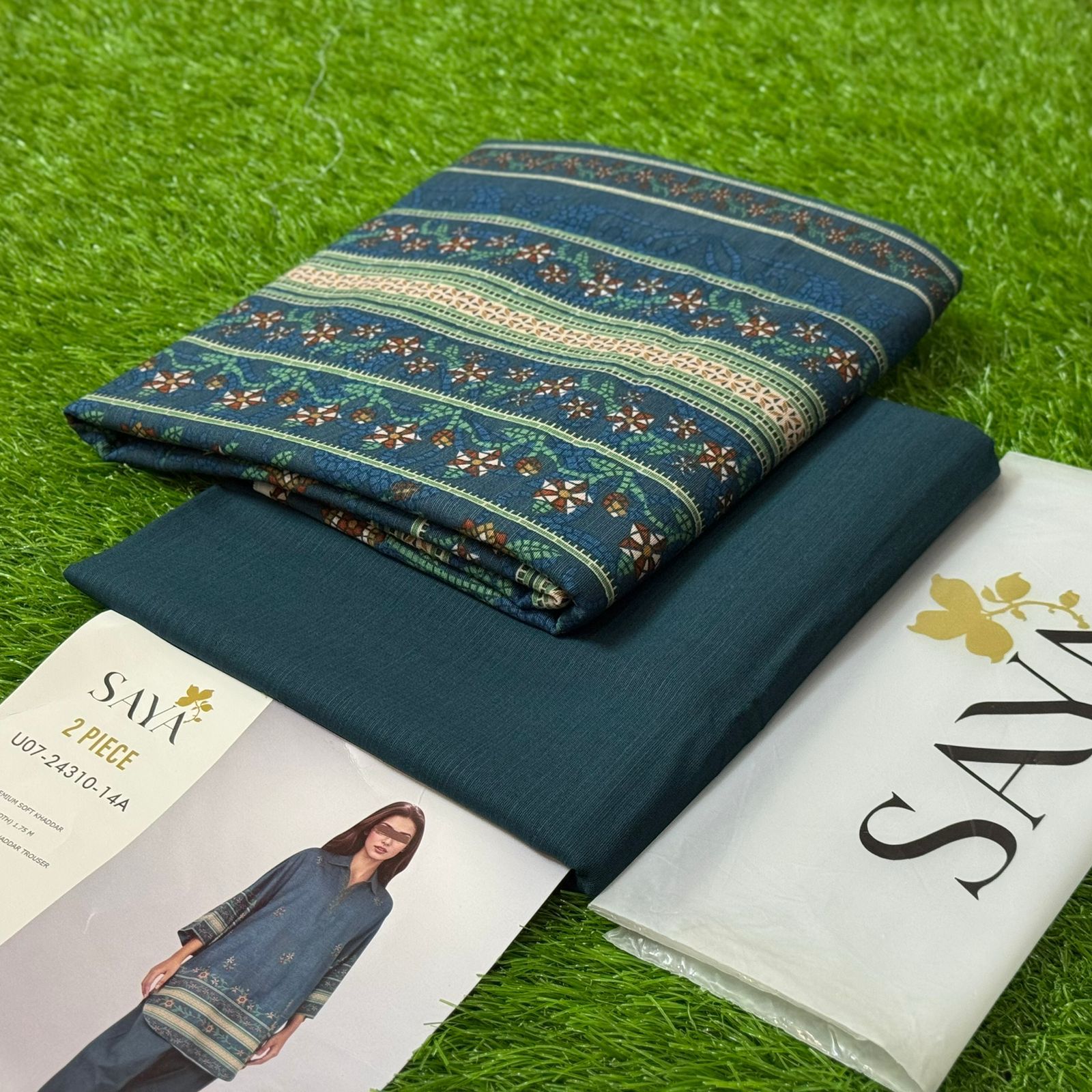 Soft Khaddar – Winter Ready Unstitched 2-Piece Set