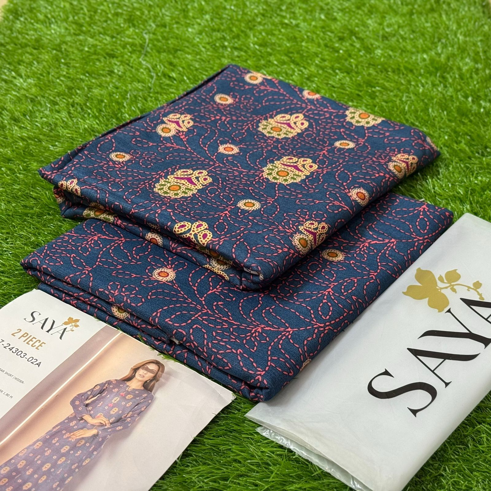 Soft Khaddar – Winter Ready Unstitched 2-Piece Set