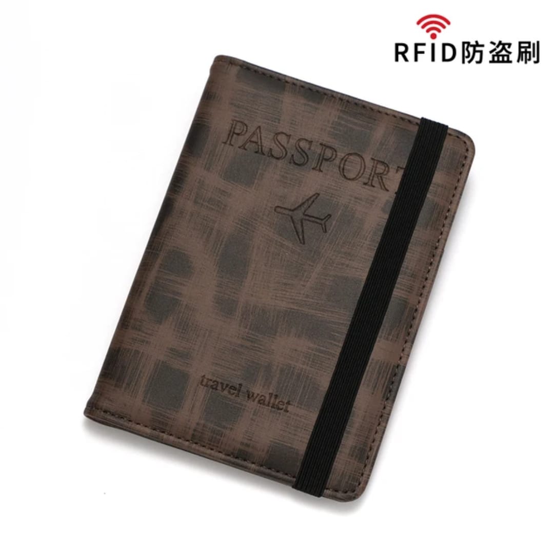 Premium Passport & Travel Wallet – Twin Edition (For Men & Women)