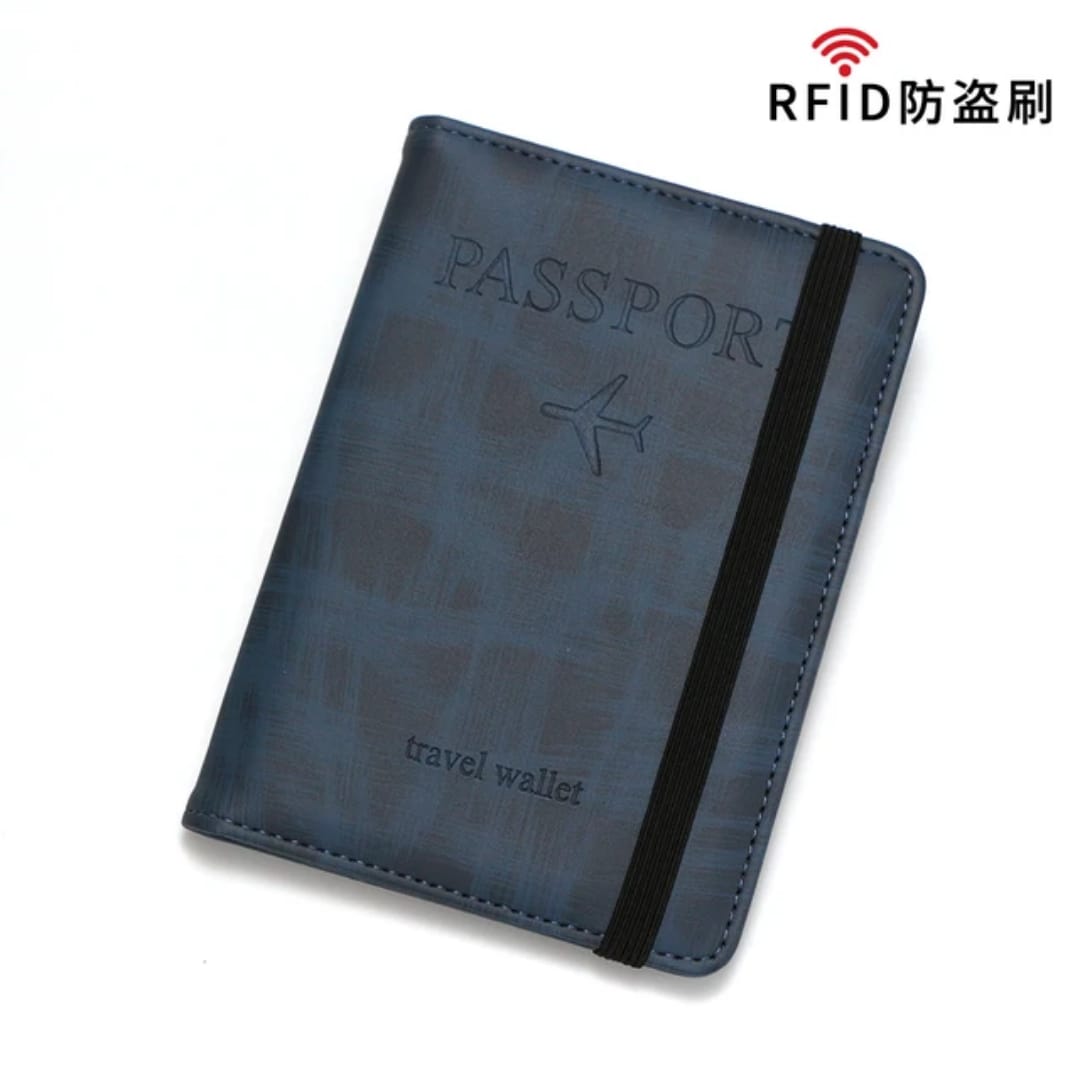 Premium Passport & Travel Wallet – Twin Edition (For Men & Women)