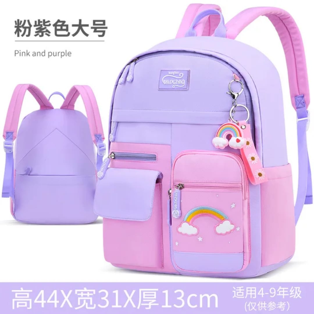 Premium Quality Backpack for School Girls Stylish Design