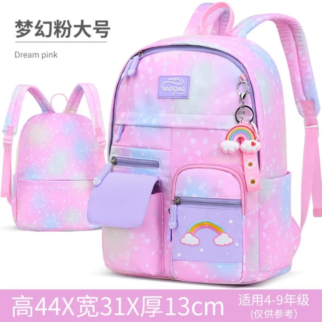 Premium Quality Backpack for School Girls Stylish Design