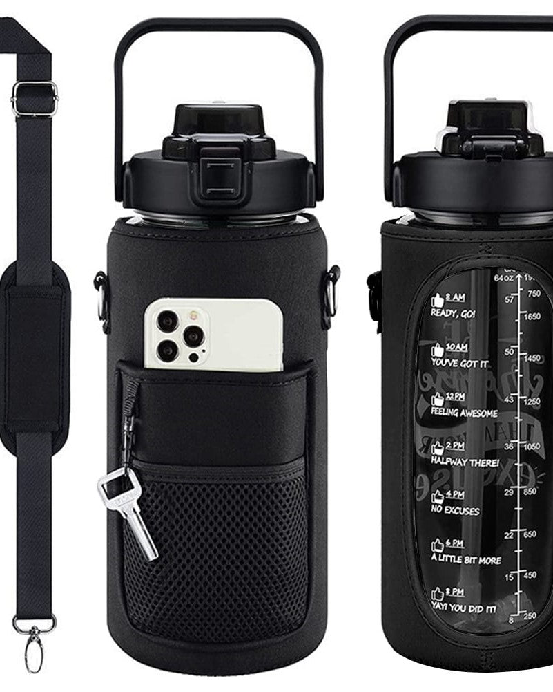 Leakproof Hydration Water Bottle for Gym, Office, Travel and Outdoor Use