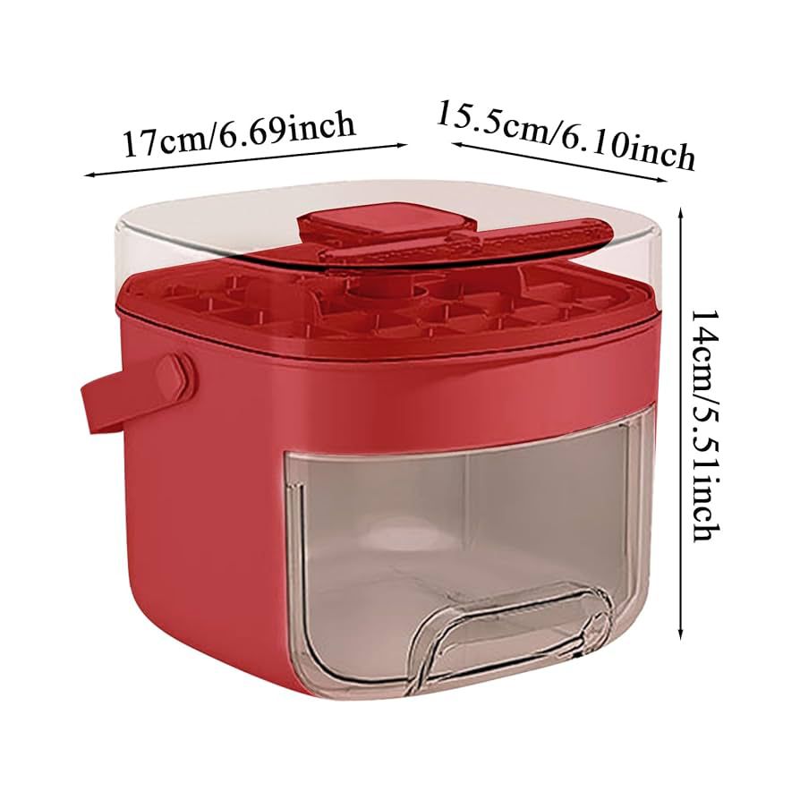 Reusable Ice Tray with Lid and Handle for Easy Release in Pakistan