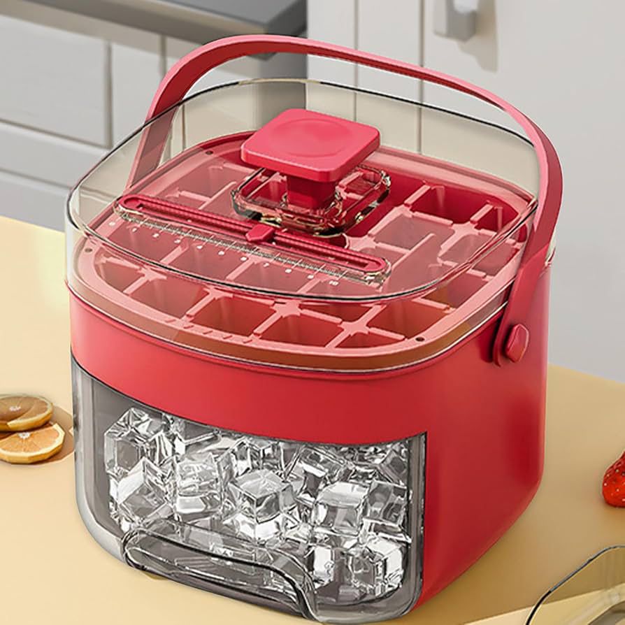 Reusable Ice Tray with Lid and Handle for Easy Release in Pakistan
