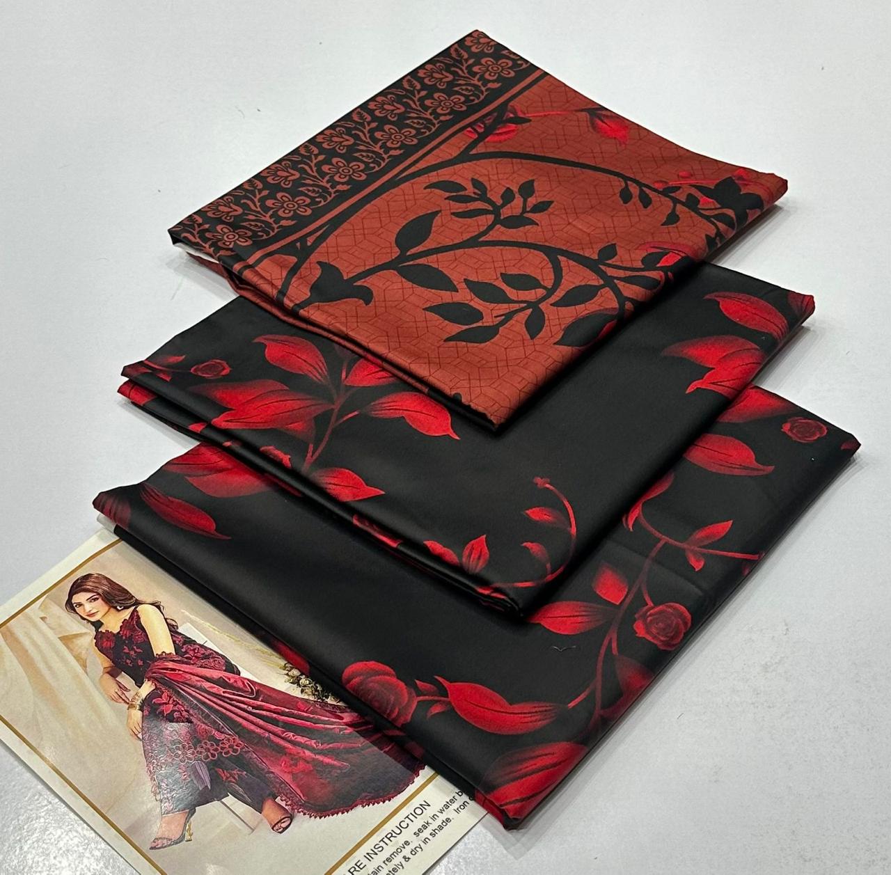 3-piece unstitched airjet linen winter collection – stylish, warm and durable
