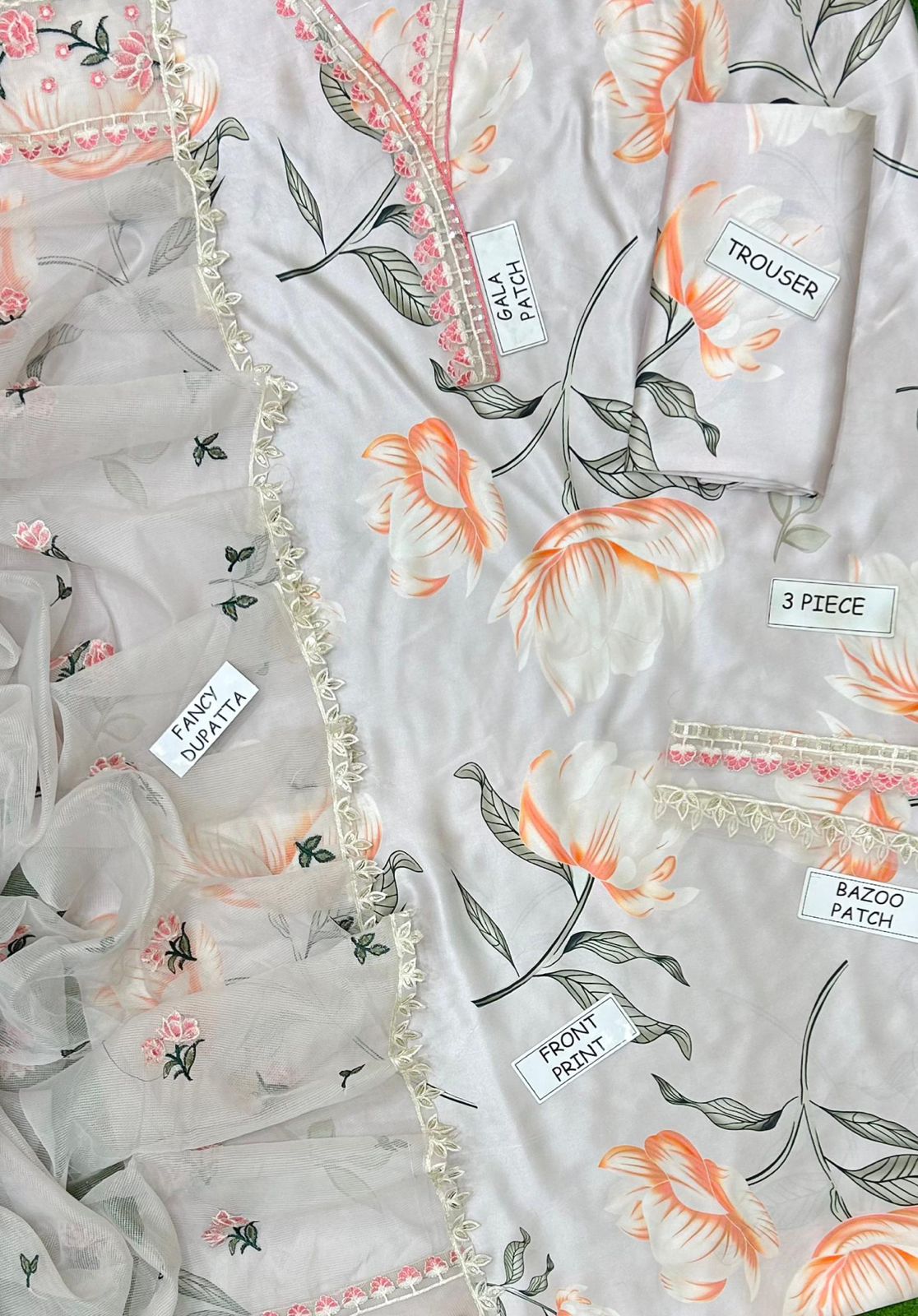 SEASONAL HIT – Luxury Embroidered 3-Piece Suit