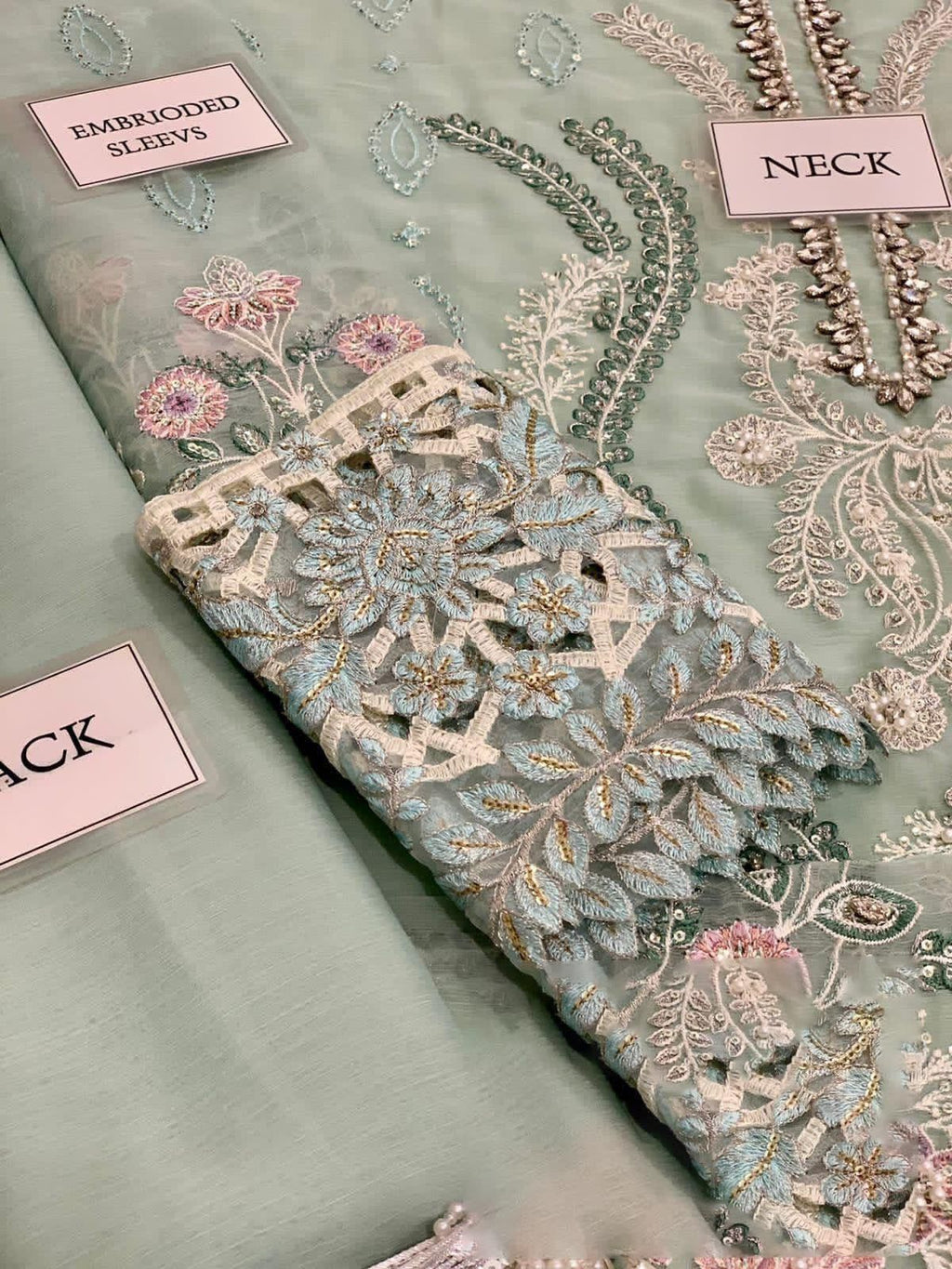Luxury Chiffon Embroidered 3-Piece Suit | Couture Edition 2023 | Premium Wedding & Party Wear
