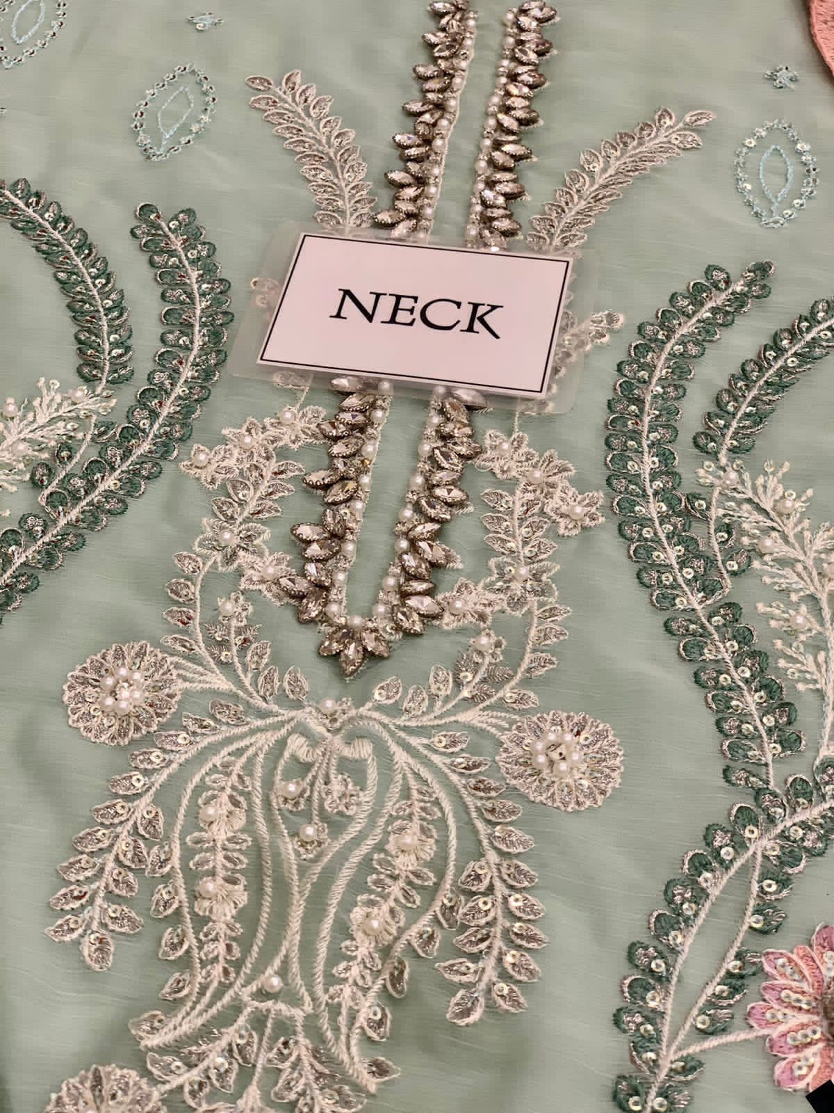 Luxury Chiffon Embroidered 3-Piece Suit | Couture Edition 2023 | Premium Wedding & Party Wear