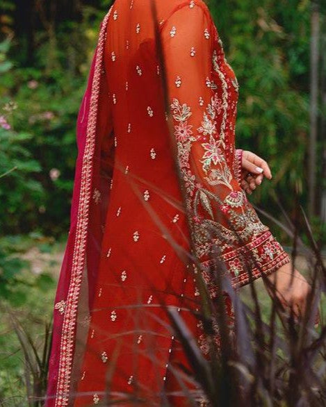 Most Demanded Luxury Chiffon Embroidered Suit – Festive Collection