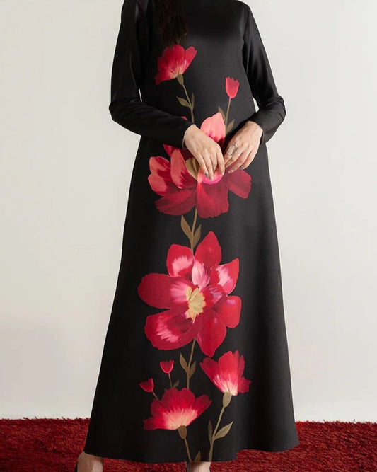 Exclusive Handmade Oil-Painted 3PC Ensemble