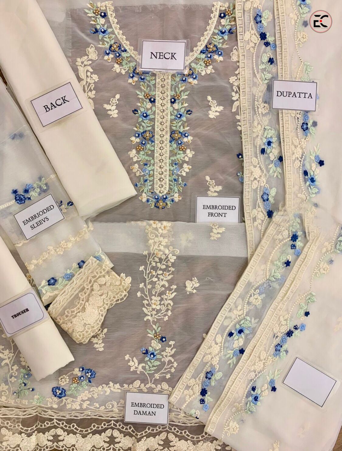 "Heavy Embroidered Chiffon Suit with Spangle Work Front and Dupatta "
"Organza Sleeves with Embroidered Borders and Dyed Malai Trouser – Agha Noor Collection 2025"
"Luxury Chiffon Dupatta with Full Embroidery and Elegant Party Wear Outfit"