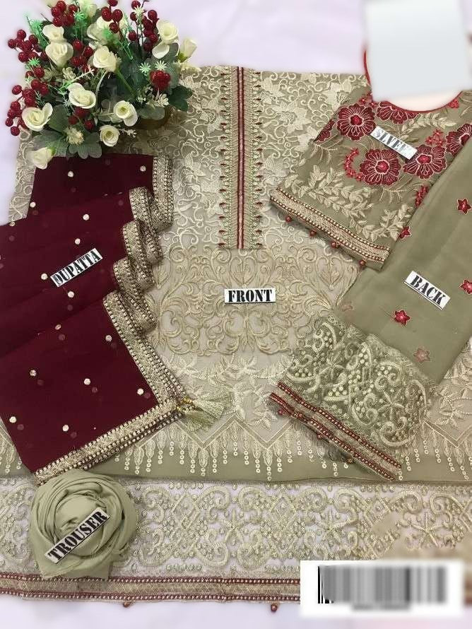 "Luxury Wedding Embroidered Chiffon Suit with Dupatta – Flossie Collection"
"Bridal Embroidered Chiffon Shirt with Heavy Daman and Sleeves – Wedding Edition 2025"
"Fully Embroidered Chiffon Dupatta with Malai Trouser – Elegant Wedding Outfit"