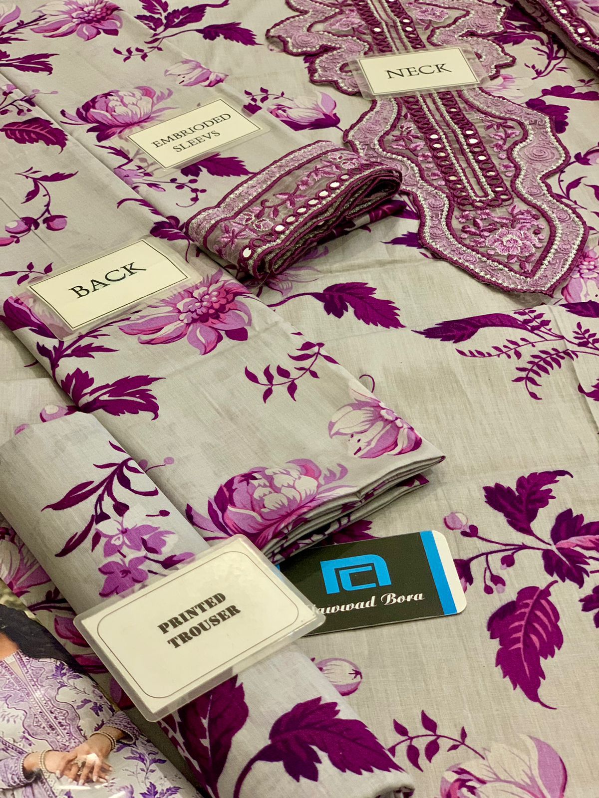 "Premium Lawn Suit with Embroidered Neck Patch and Chiffon Dupatta – buyfromdanish.com"
"Stylish Lawn Outfit with Heavy Embroidered Cuff Patch and Printed Back – Latest Collection"
"Chiffon Dupatta with Sitara Embroidery and Cambric Trouser – Elegant Lawn Suit for Women"