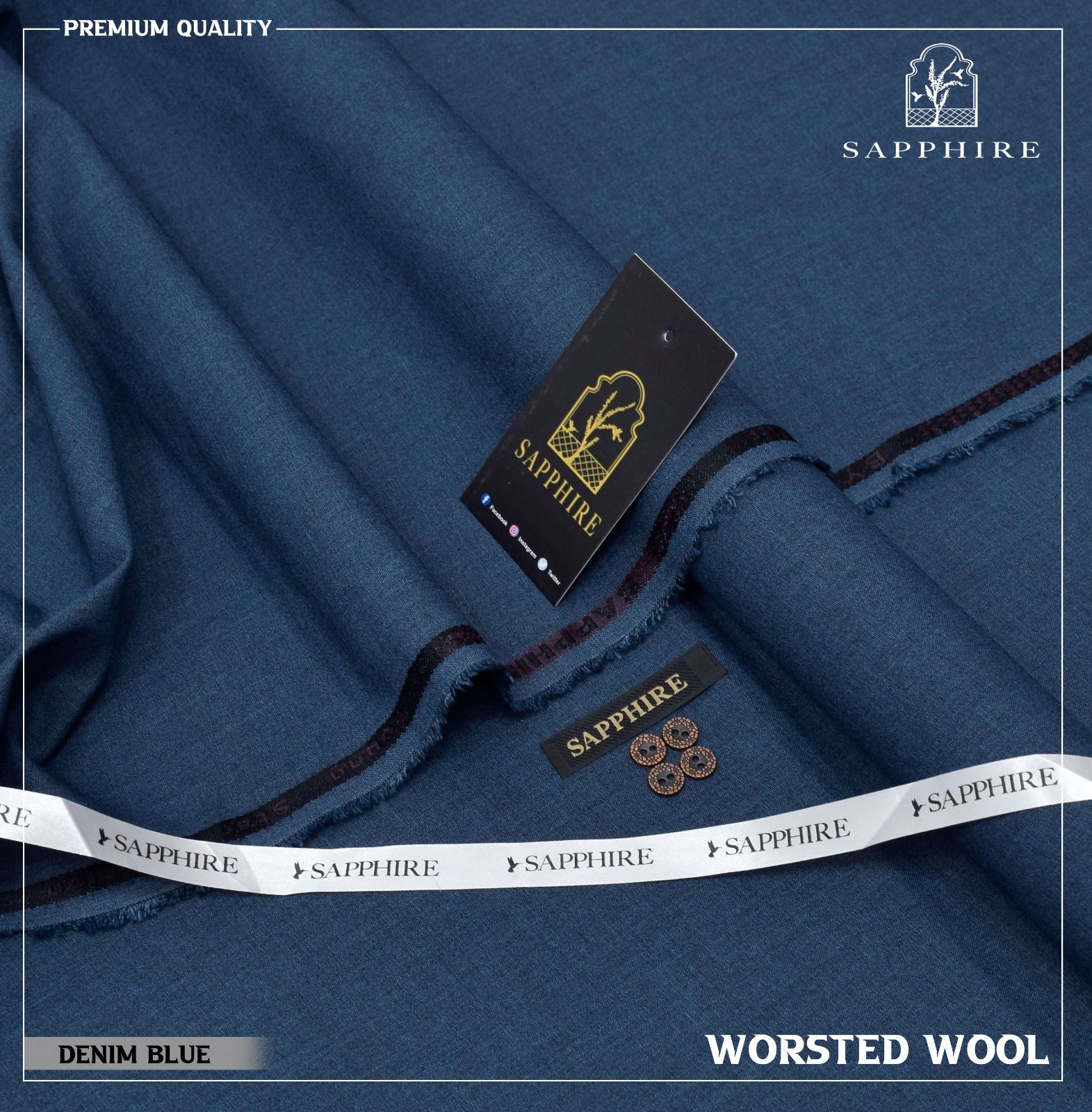 Premium Men’s Winter Wool Fabric Collection