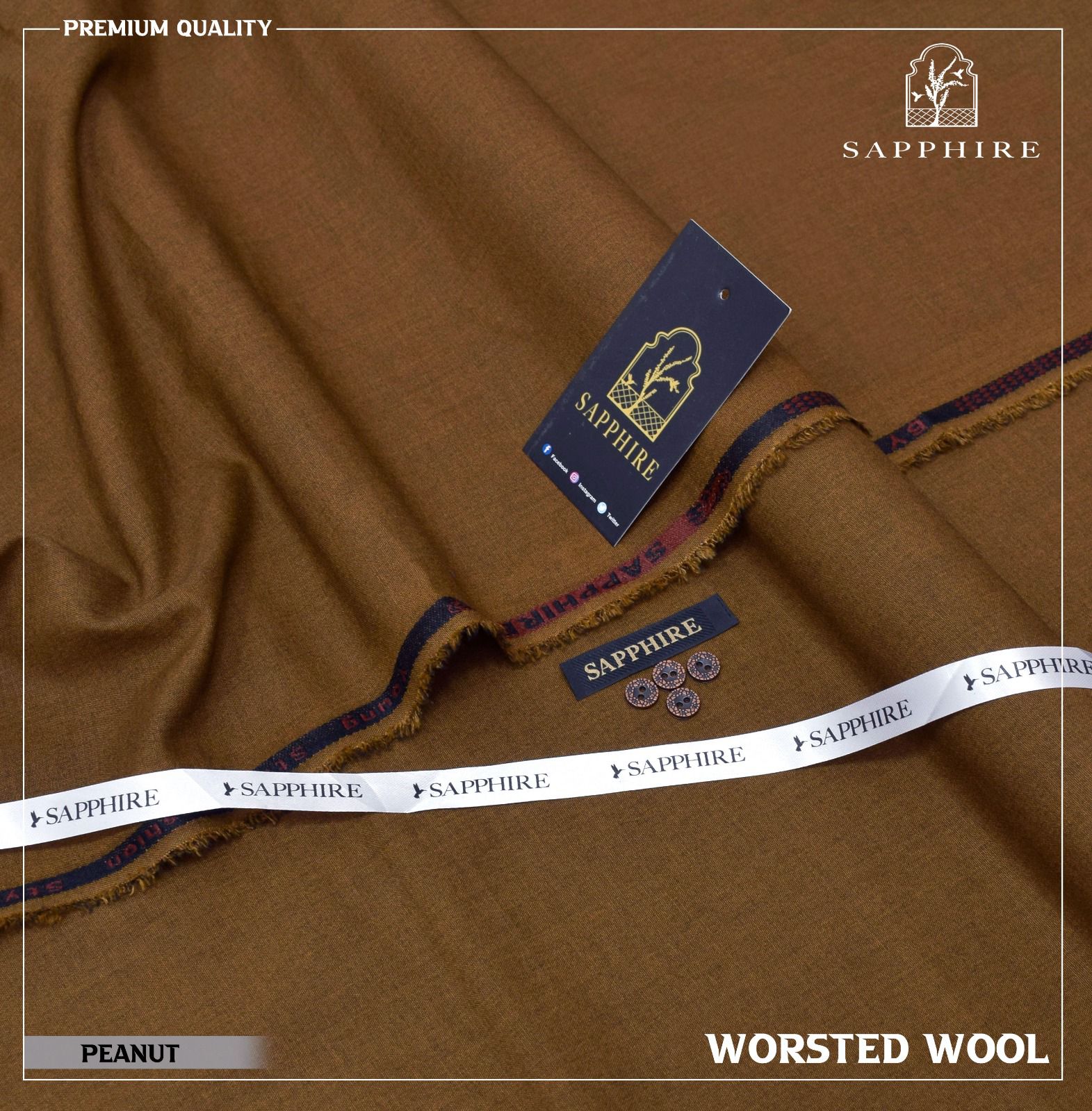Premium Men’s Winter Wool Fabric Collection