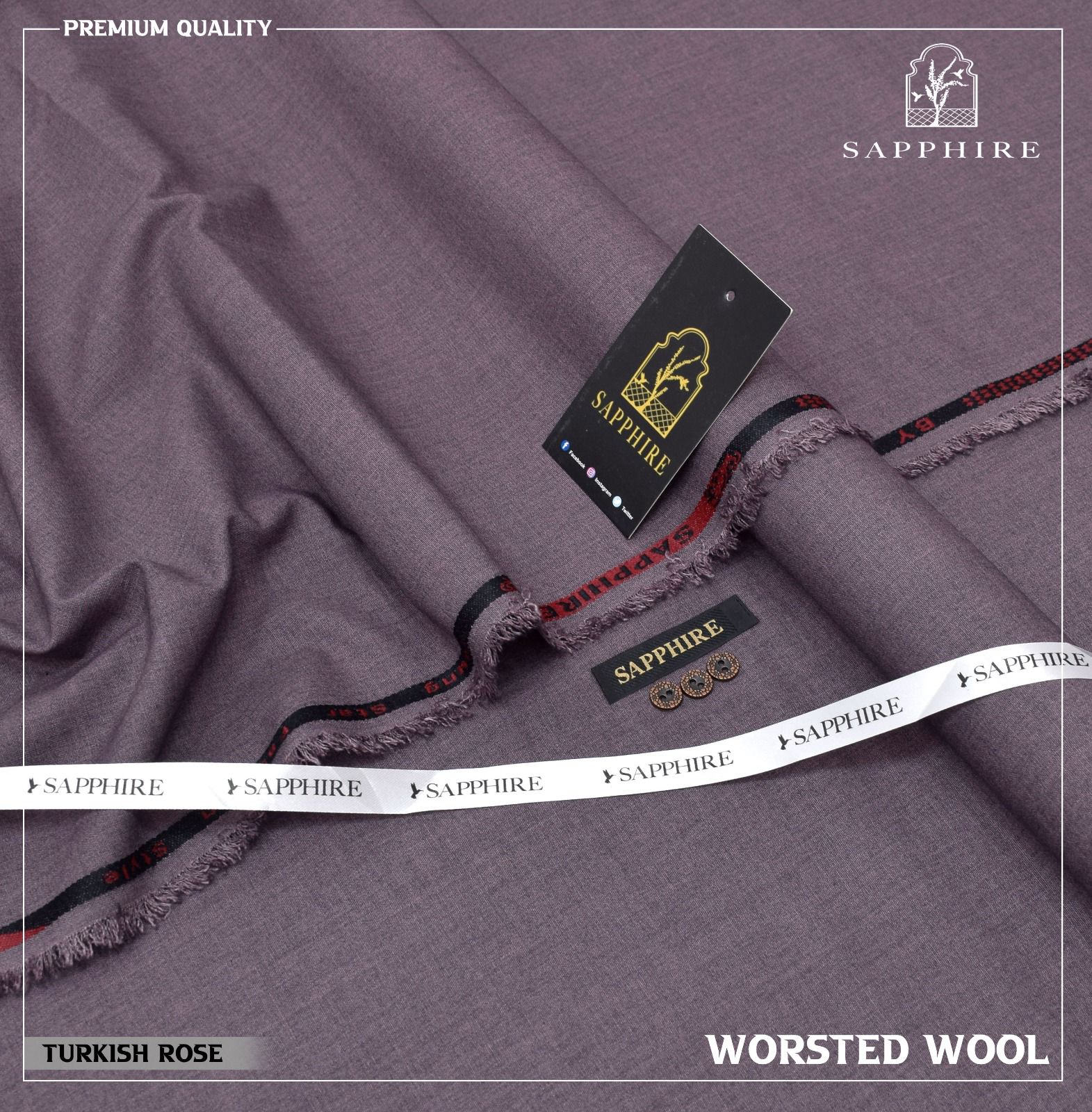 Premium Men’s Winter Wool Fabric Collection