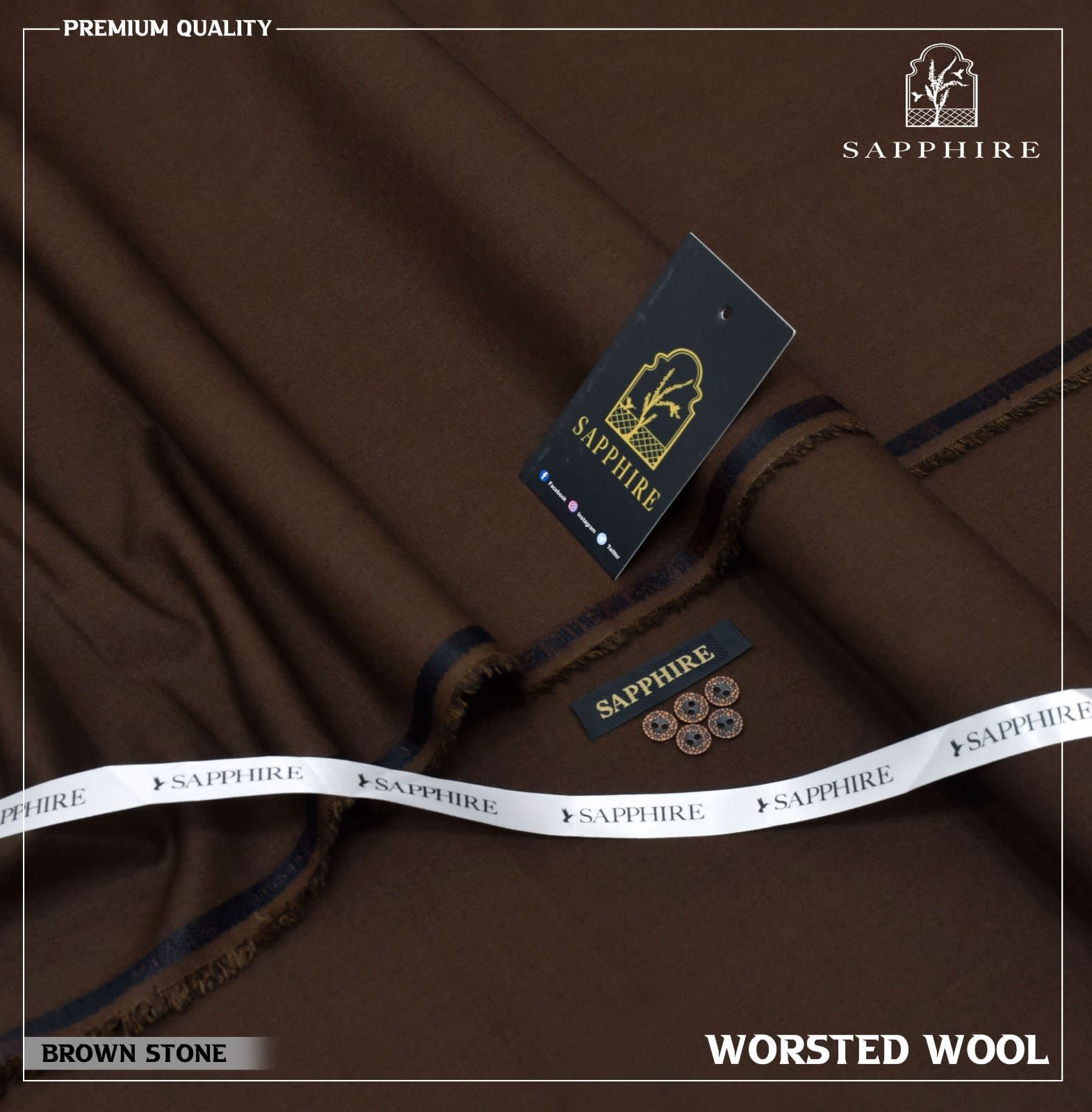 Premium Men’s Winter Wool Fabric Collection