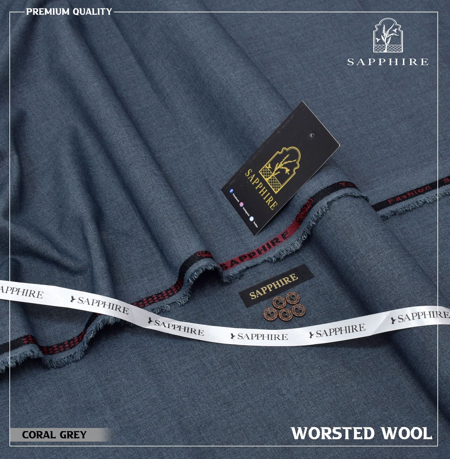 Premium Men’s Winter Wool Fabric Collection
