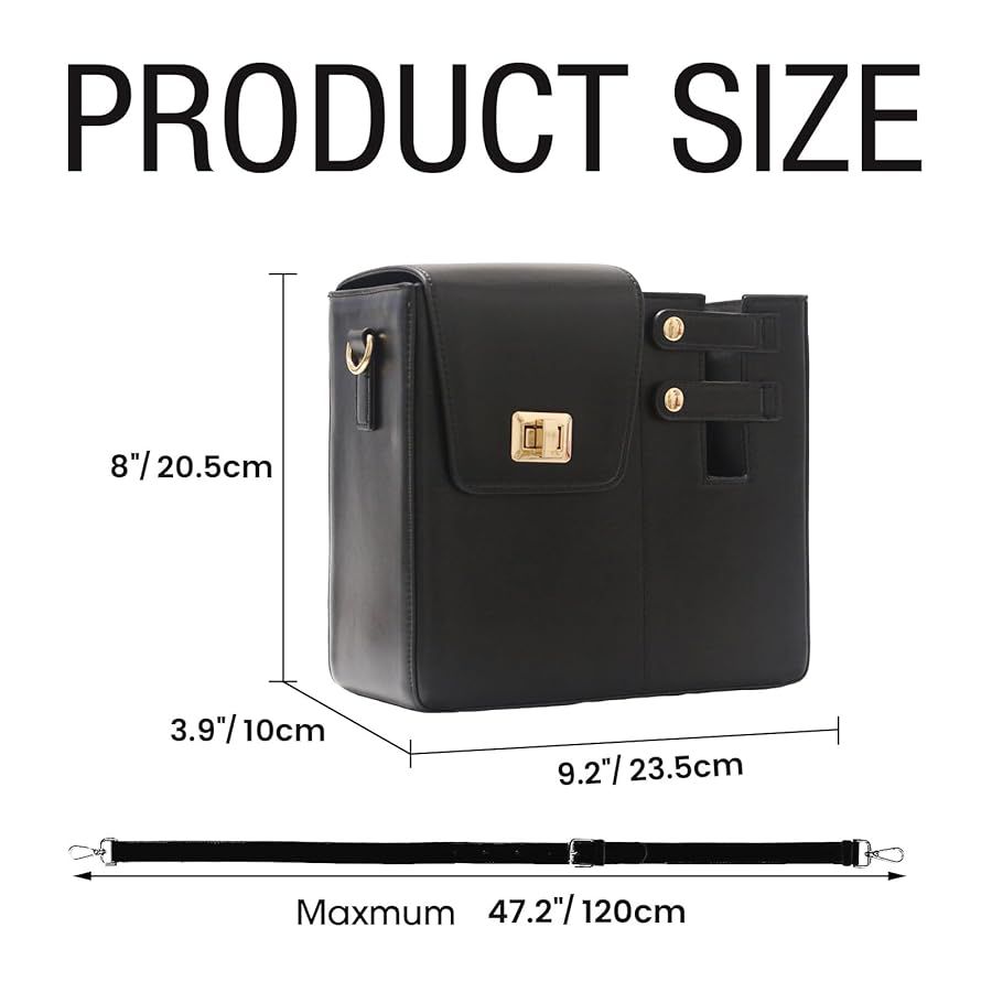 Portable purse cup holder crossbody bag for outdoor water bottle and tumbler storage Pakistan