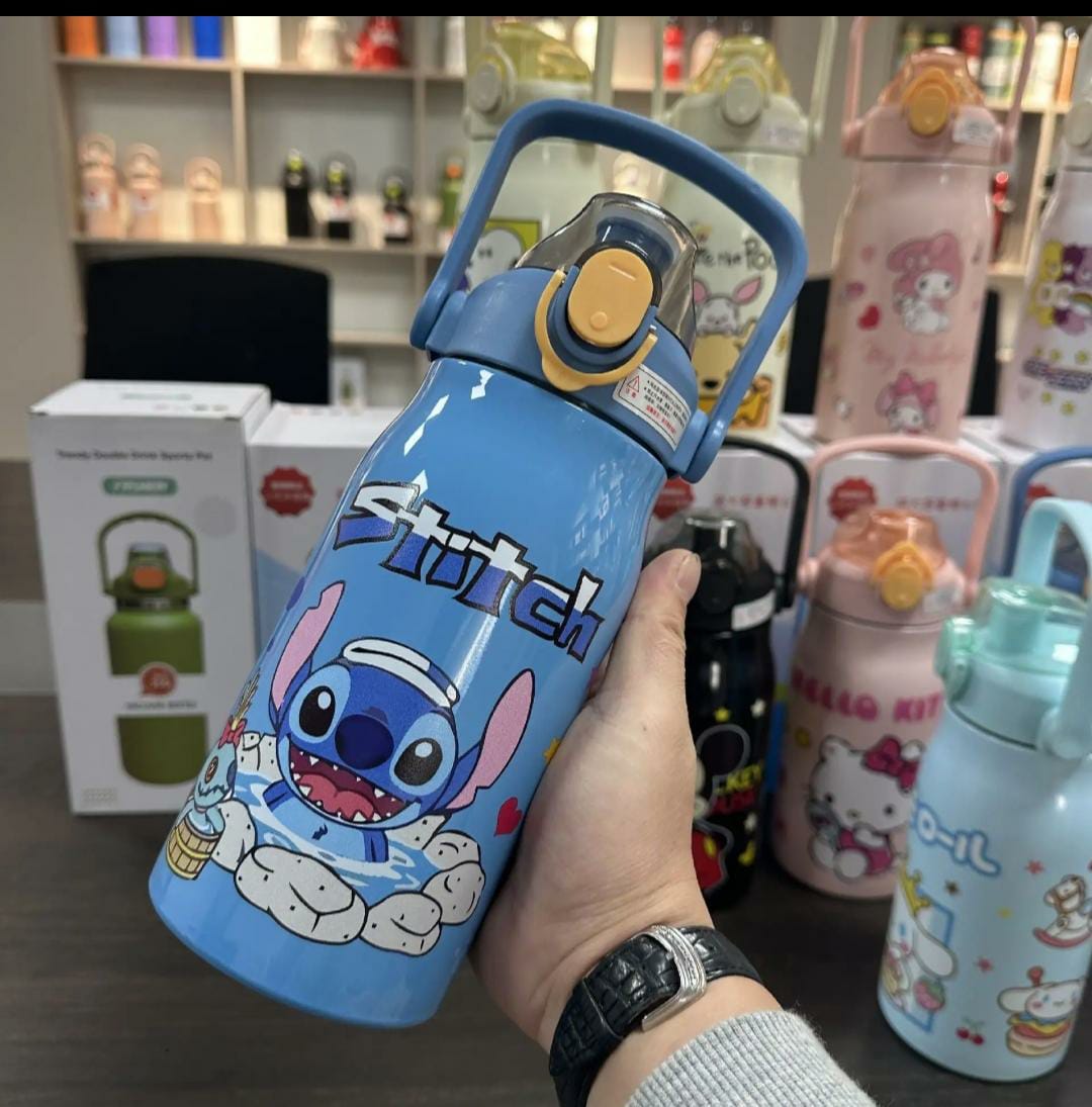 1 Litre Stainless Steel Kids Water Bottle – Durable & Safe