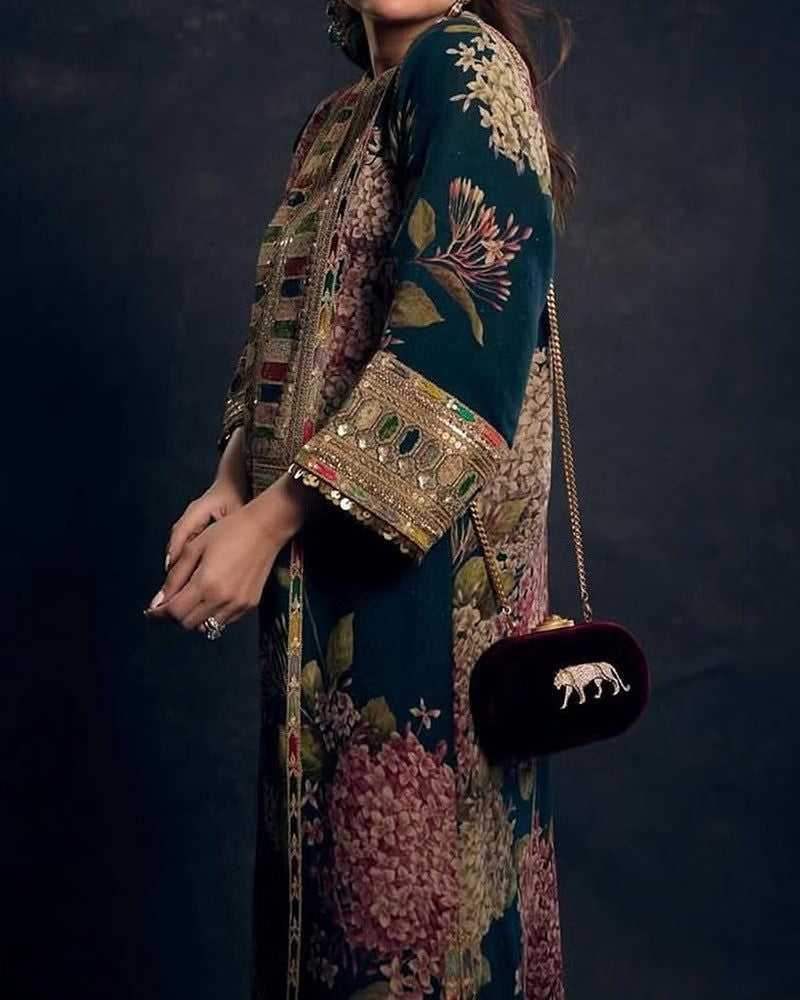 Most Demanding Luxury Silk 3PC Unstitched Suit