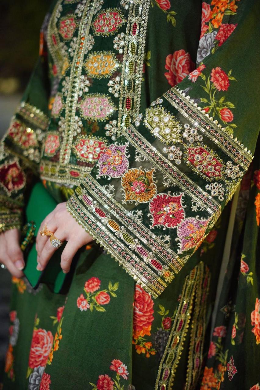 Premium 3-Piece Unstitched Silk Suit – Luxury Collection