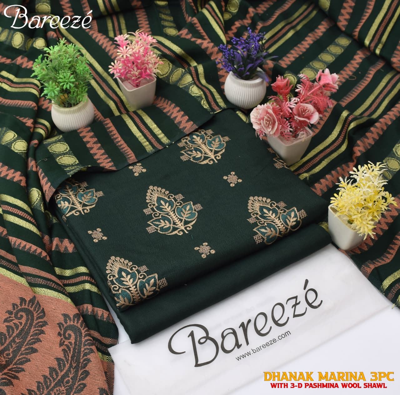 Marina Dhanak 2025/26 – Volume 6 Premium Embroidered 3PC Suit