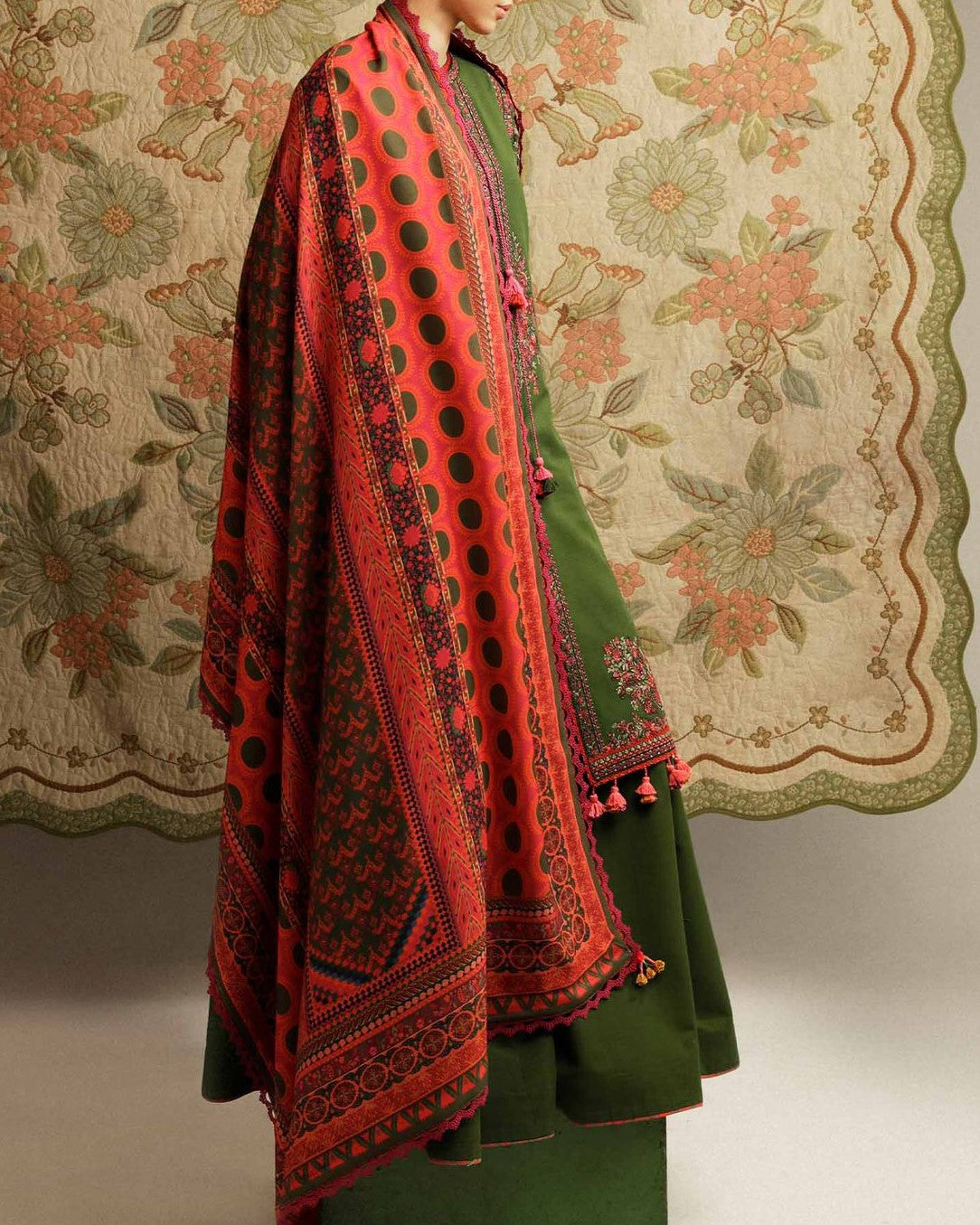 Winter Collection 2025/26 – Premium 3PC Dhanak Embroidered Suit