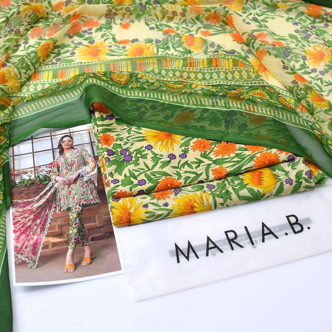 Premium Lawn 3Pc Suit – Summer Collection