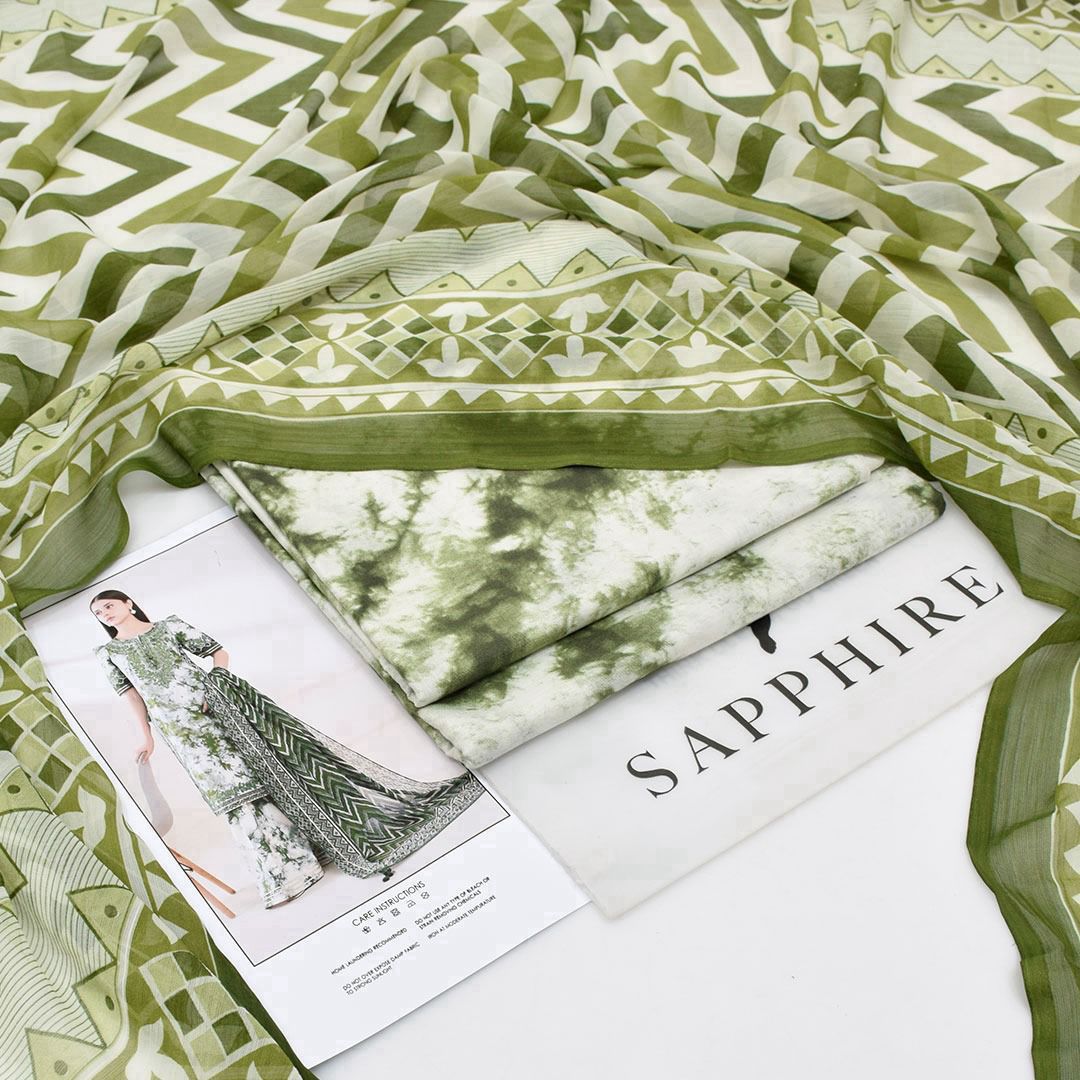 Premium Lawn 3Pc Suit – Summer Collection