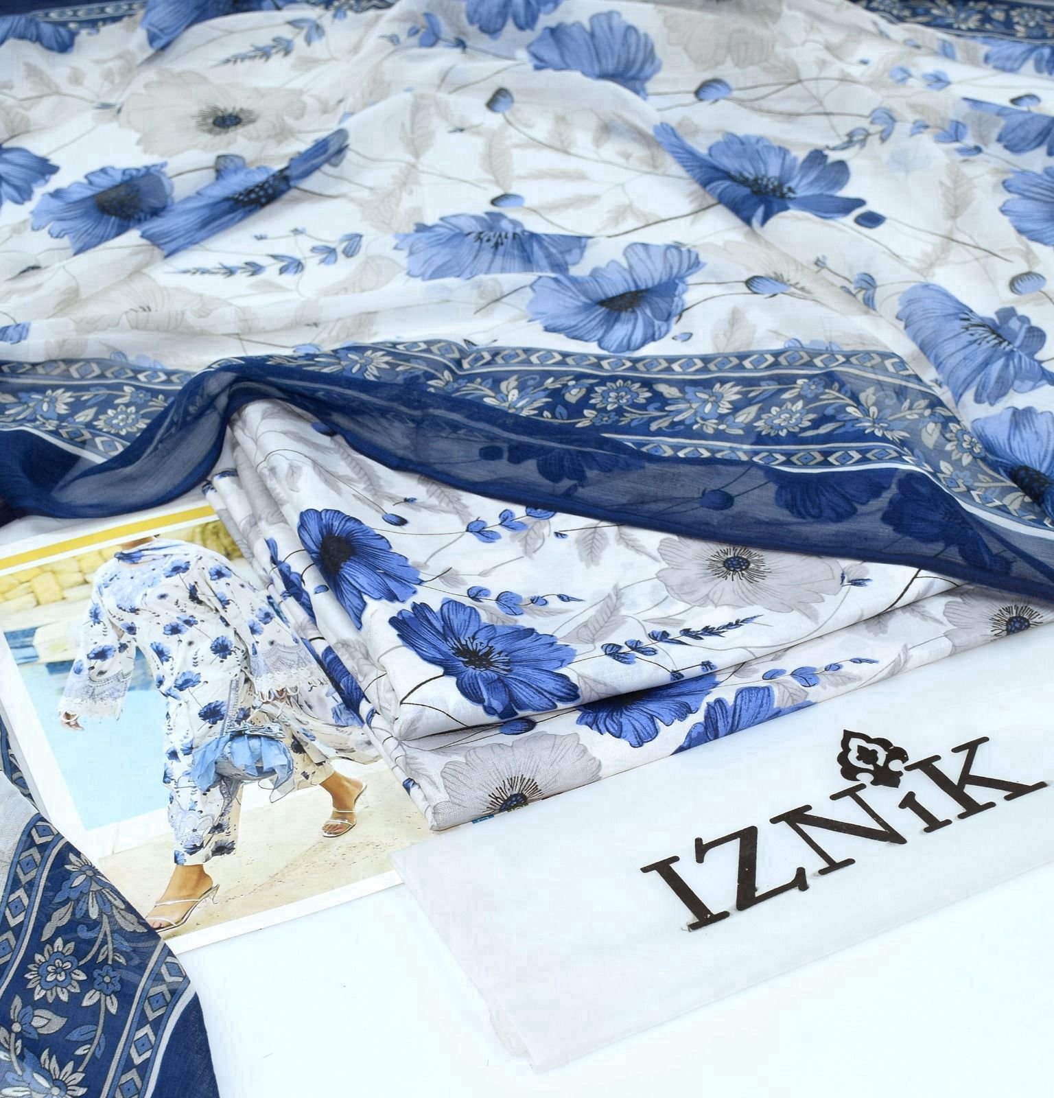 Premium Lawn 3Pc Suit – Summer Collection