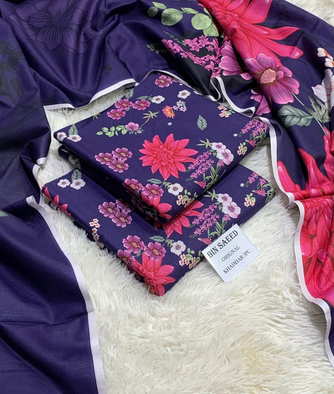 Winter 2025 Khaddar 3 Piece Printed Collection