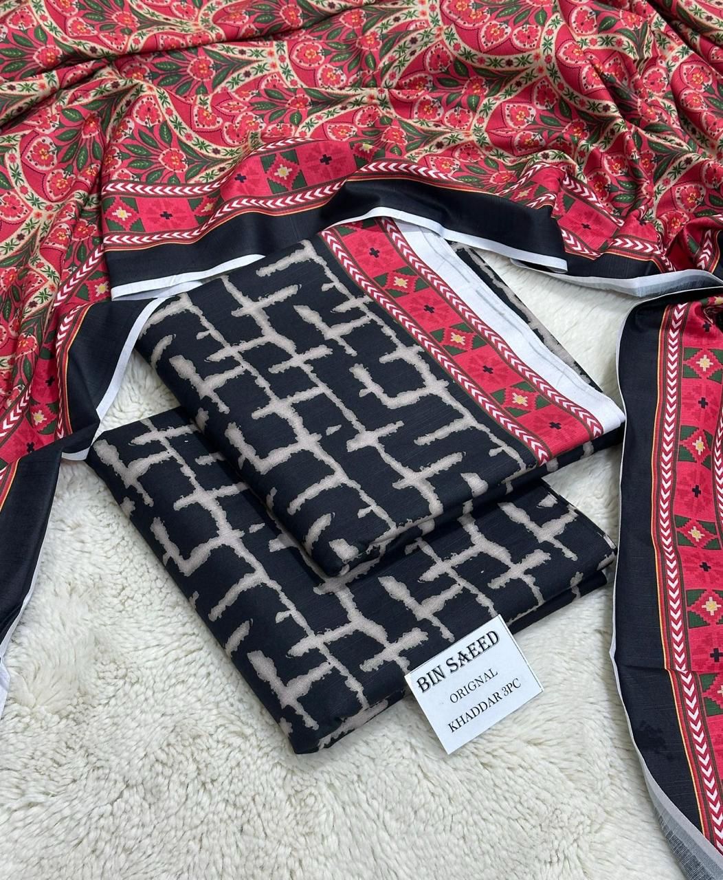 Winter 2025 Khaddar 3 Piece Printed Collection