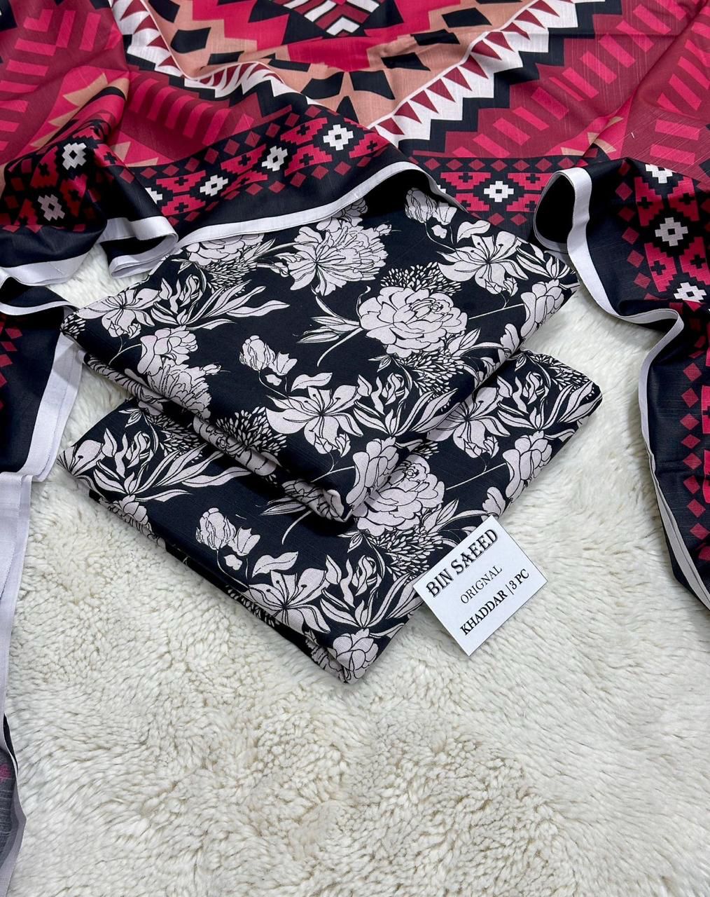 Winter 2025 Khaddar 3 Piece Printed Collection