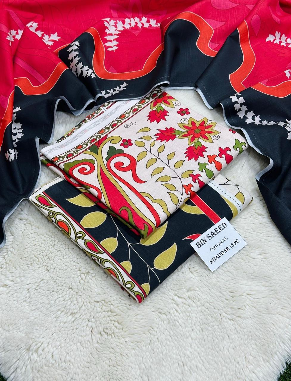 Winter 2025 Khaddar 3 Piece Printed Collection