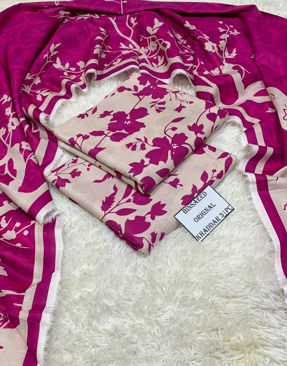 Winter 2025 Khaddar 3 Piece Printed Collection