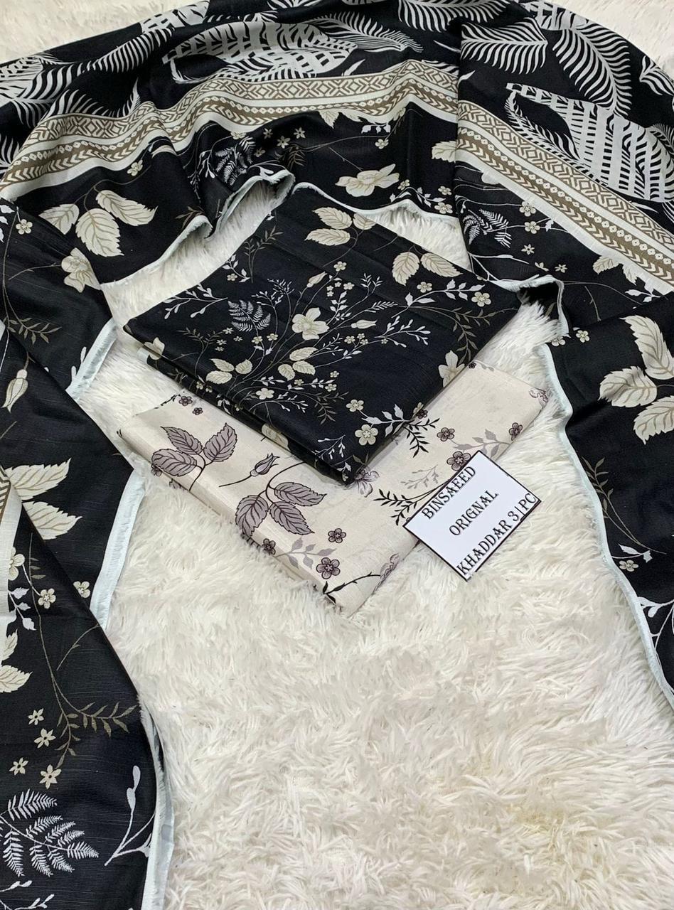 Winter 2025 Khaddar 3 Piece Printed Collection