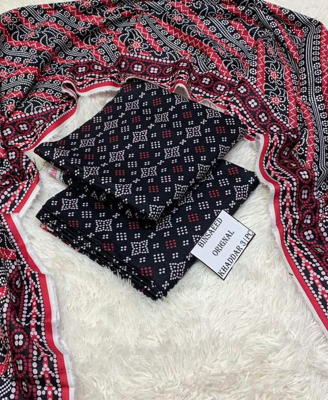 Winter 2025 Khaddar 3 Piece Printed Collection