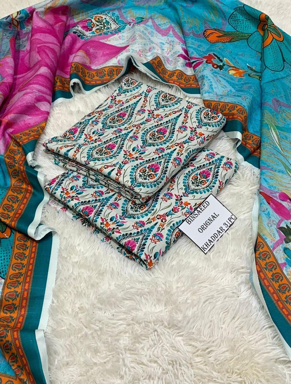 Winter 2025 Khaddar 3 Piece Printed Collection